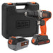 EAN 5035048709160 - Black & Decker BCD003MEM2K-QW taladro 1400 RPM Sin llave Negro, Naranja imagen 1
