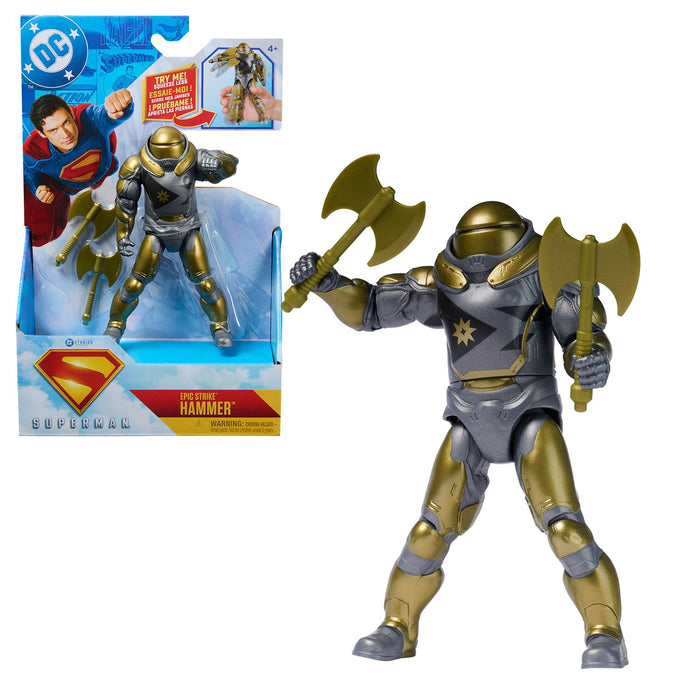 EAN 0681147071766 - DC Comics SUP FGR 6in BattleAttack Feat Hammer GML imagen 1