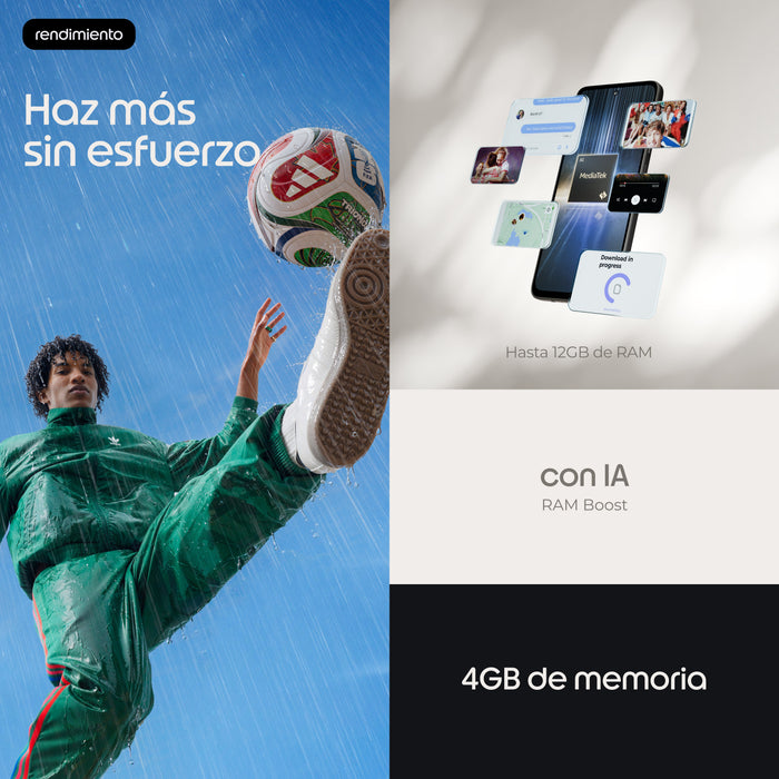 EAN 0840493620657 - Motorola moto g37 16,9 cm (6.67") SIM doble Android 16.0 5G USB Tipo C 4 GB 128 GB 5200 mAh Azul imagen 6
