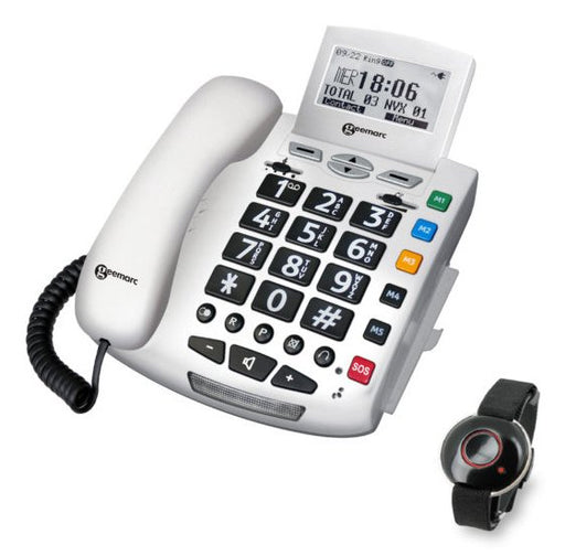 EAN 3521350007947 - Geemarc Telecom Serenities Teléfono DECT/analógico Identificador de llamadas Blanco imagen 1
