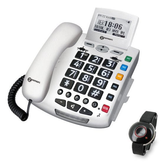 EAN 3521350007947 - Geemarc Telecom Serenities Teléfono DECT/analógico Identificador de llamadas Blanco imagen 1