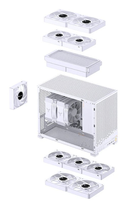 EAN 6970620554334 - Jonsbo D32 PRO Midi Tower Blanco imagen 8