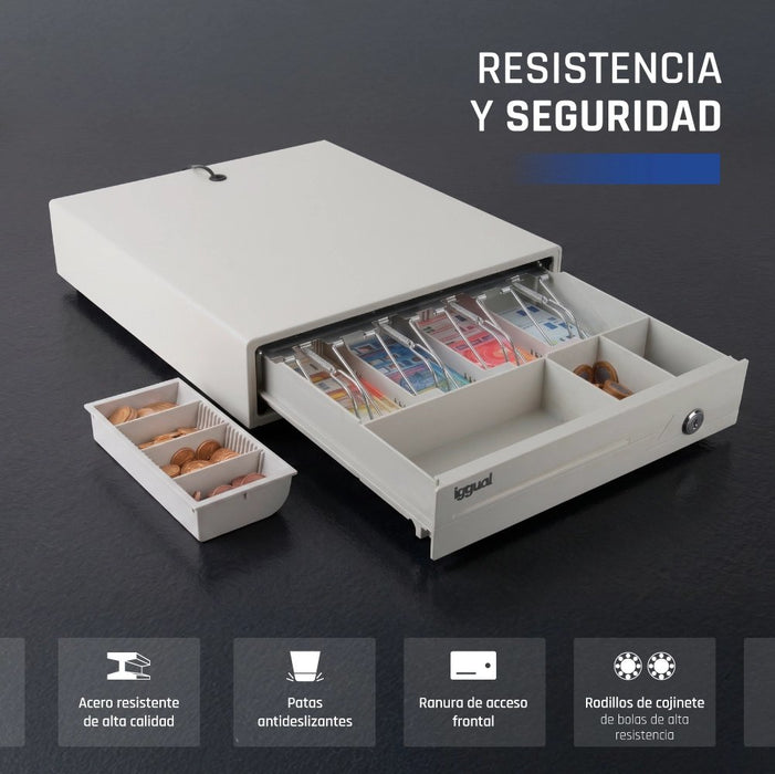 EAN 8435364315316 - iggual IRON-10W Cajón de efectivo electrónico imagen 9
