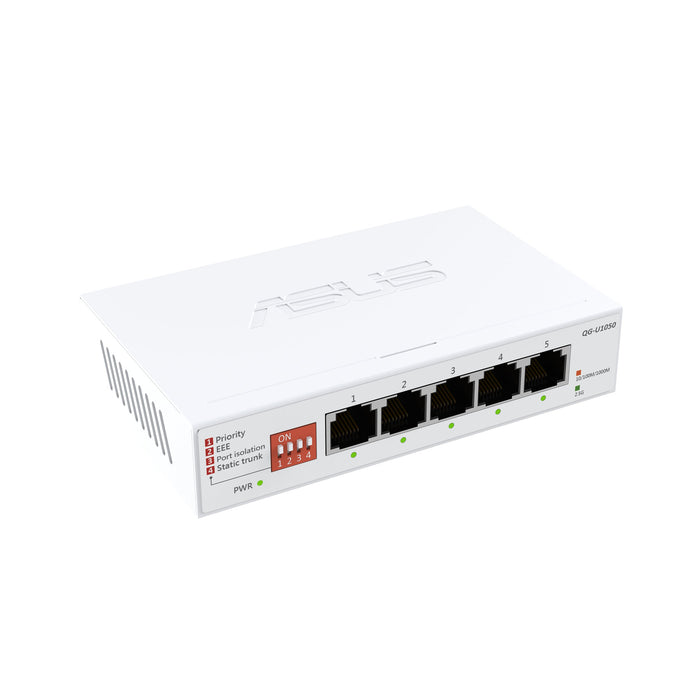 EAN 4711387868522 - ASUS QG-U1050 No administrado 2.5G Ethernet (100/1000/2500) Blanco imagen 3