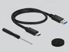 EAN 4043619426102 - DeLOCK 42610 caja para disco duro externo Carcasa de disco duro/SSD Negro 2.5" imagen 3