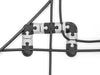 EAN 4043619184484 - DeLOCK 18448 organizador de cables Escritorio/pared Soporte para cables Negro, Gris 9 pieza(s) imagen 4