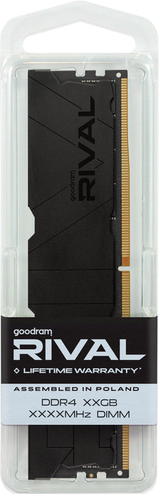 EAN 5908267914069 - Goodram *DDR4 Rival Deep Black 16GB(1*16)/3600 CL18 módulo de memoria 1 x 16 GB 3600 MT/s 288-pin DIMM imagen 7