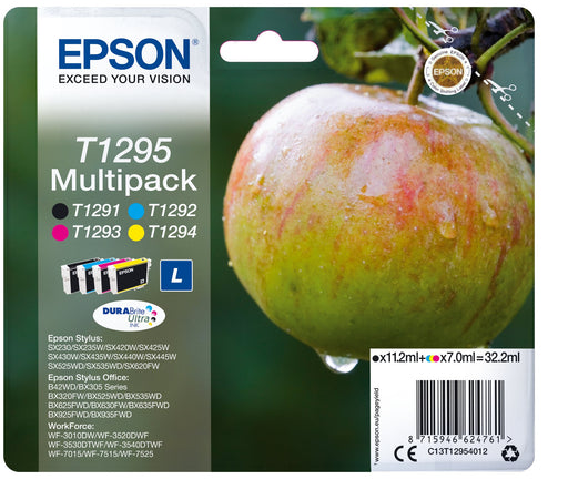 EAN 8715946624778 - Epson Apple T1295 cartucho de tinta 1 pieza(s) Original Negro, Cian, Magenta, Amarillo imagen 1