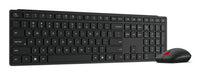EAN 0195892125204 - Lenovo 4X31S04841 teclado Ratón incluido Hogar / Oficina RF Wireless + Bluetooth Español Negro imagen 1