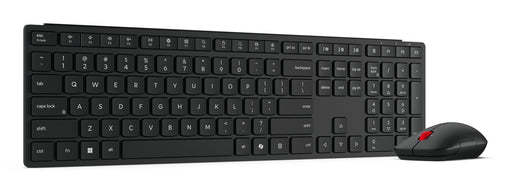 EAN 0195892125204 - Lenovo 4X31S04841 teclado Ratón incluido Hogar / Oficina RF Wireless + Bluetooth Español Negro imagen 1