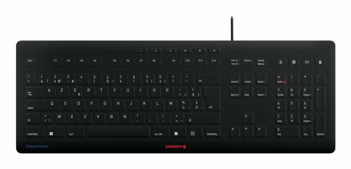 EAN 4025112106231 - CHERRY JK-8502BE-2 teclado Universal USB AZERTY Belga Negro imagen 1