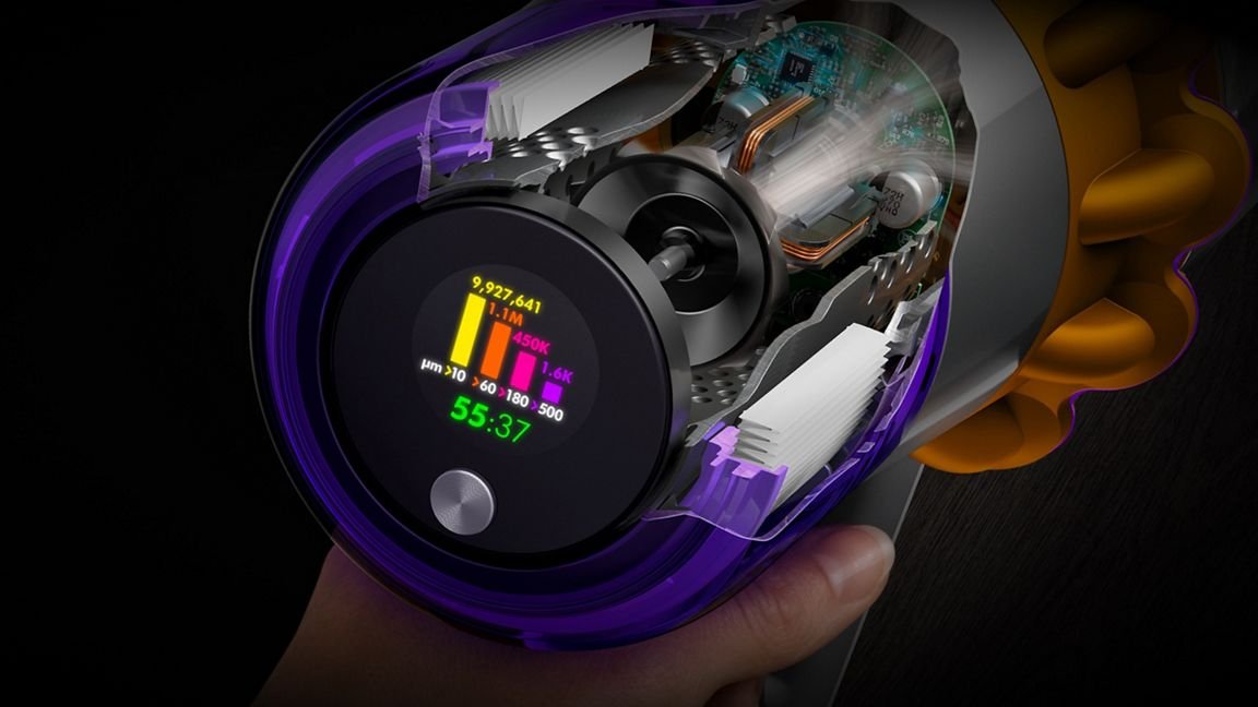 EAN 5025155136218 - Dyson V15s Detect Submarine Aspiradora escoba 2 en 1 Batería Seca y húmeda Sin bolsa 0,77 L Níquel, Amari imagen 6