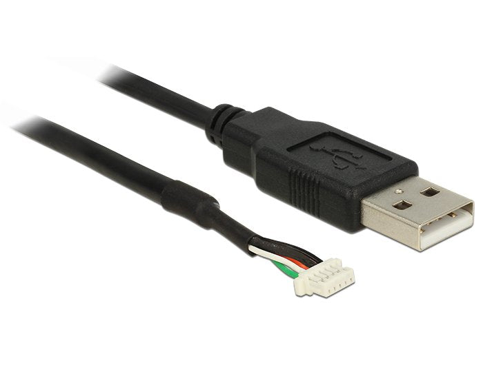 EAN 4043619959877 - DeLOCK 1.5m, USB2.0-A/5p cable USB 1,5 m USB A Negro imagen 2