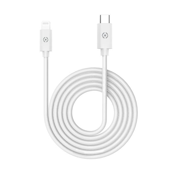 EAN 8021735749325 - Celly USBLIGHTTYPECWH cable de teléfono móvil Blanco 1 m USB C Lightning imagen 1