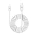 EAN 8021735749325 - Celly USBLIGHTTYPECWH cable de teléfono móvil Blanco 1 m USB C Lightning imagen 1