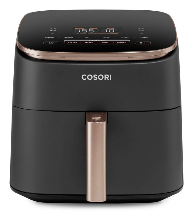 EAN 810123671519 - Cosori Turbo Blaze Chef Edition Sencillo 6 L Independiente 1725 W Freidora de aire caliente Negro, Oro ros imagen 5