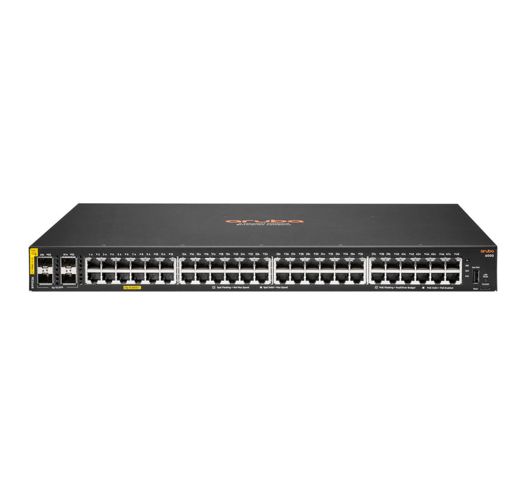 EAN 190017612034 - HPE Aruba Networking CX 6000 48G Class4 PoE 4SFP 740W Gestionado L3 Gigabit Ethernet (10/100/1000) Energía imagen 1