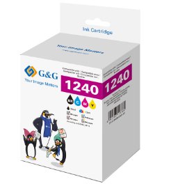 EAN 6942383158364 - G&G NP-B-1240BK*4/C/M/Y*2 cartucho de tinta 4 pieza(s) Compatible Negro, Amarillo, Cian, Magenta imagen 2