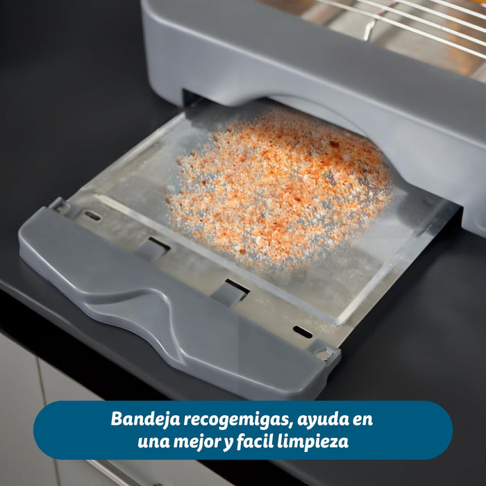 EAN 8426156018638 - Grunkel TSP-MINISIZE tostadora 2 rebanada(s) 300 W Gris imagen 5