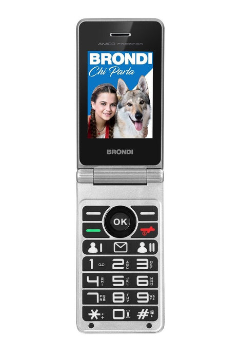 EAN 8015908790009 - Brondi Amico Prezioso 4,5 cm (1.77") Negro, Metálico Característica del teléfono imagen 3