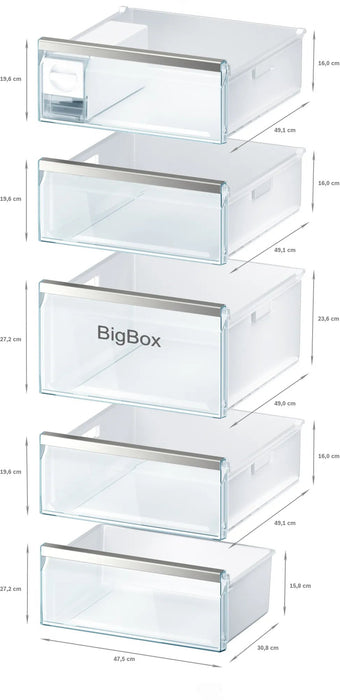 EAN 4242005196609 - Bosch Serie 6 GSN54AWDV congelador Congelador vertical Independiente 328 L Blanco imagen 6