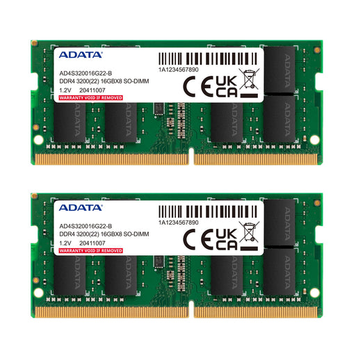 EAN 4711085932655 - ADATA AD4S32008G22-DTGN módulo de memoria 16 GB 2 x 8 GB DDR4 260-pin SO-DIMM imagen 2