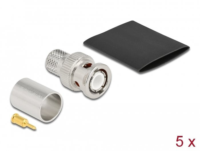 EAN 4043619900244 - DeLOCK 90024 conector coaxial 5 pieza(s) 50 Ω imagen 1