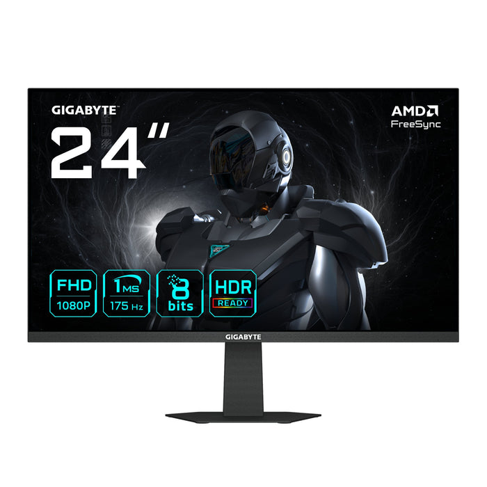 EAN 4719331877095 - GIGABYTE GS24F14A pantalla para PC 60,5 cm (23.8") 1920 x 1080 Pixeles Full HD LED Negro imagen 1