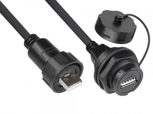 EAN 4014619709632 - Alcasa IC04-U203 cable USB USB 2.0 1 m USB A Negro imagen 1