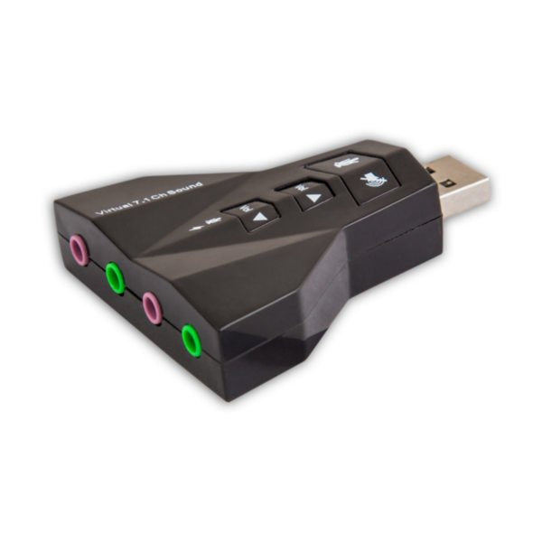 EAN 5901986041528 - Savio – Carte de soud 7.1 AK-08 tarjeta y adaptador de interfaz 3ˌ5 mm, USB 2.0 imagen 1