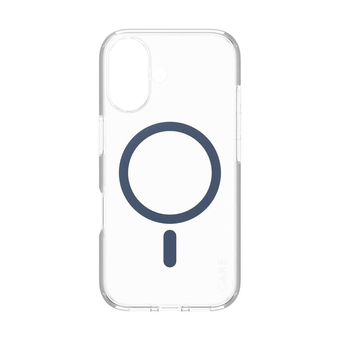 EAN 5715685004315 - PanzerGlass CARE™ by ® Urban Combat Case Transparent w. Blue MagSafe iPhone 16 funda para teléfono móvil  imagen 4