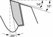EAN 3165140194846 - Bosch 2608640705 hoja de sierra circular 50 cm 1 pieza(s) imagen 2
