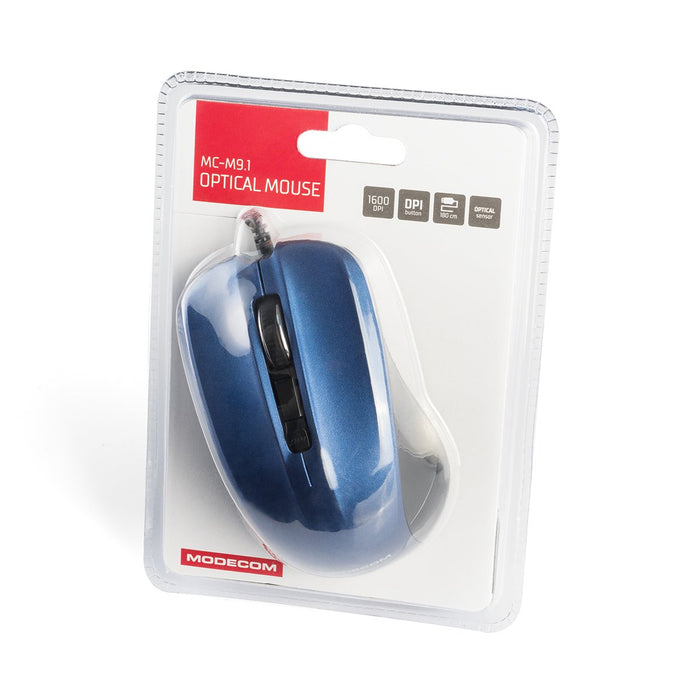 EAN 5901885248271 - Modecom MC-M9.1 ratón Oficina Ambidextro USB tipo A Óptico 1600 DPI imagen 5