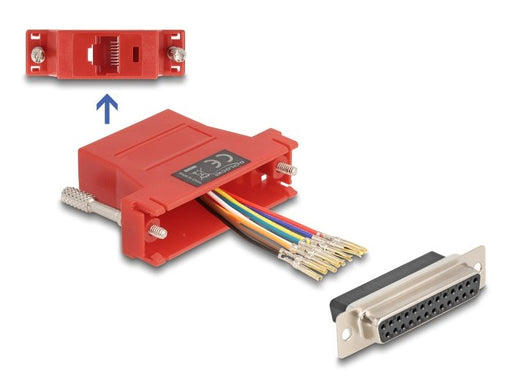 EAN 4043619671182 - DeLOCK 67118 tarjeta y adaptador de interfaz RJ-45 imagen 1