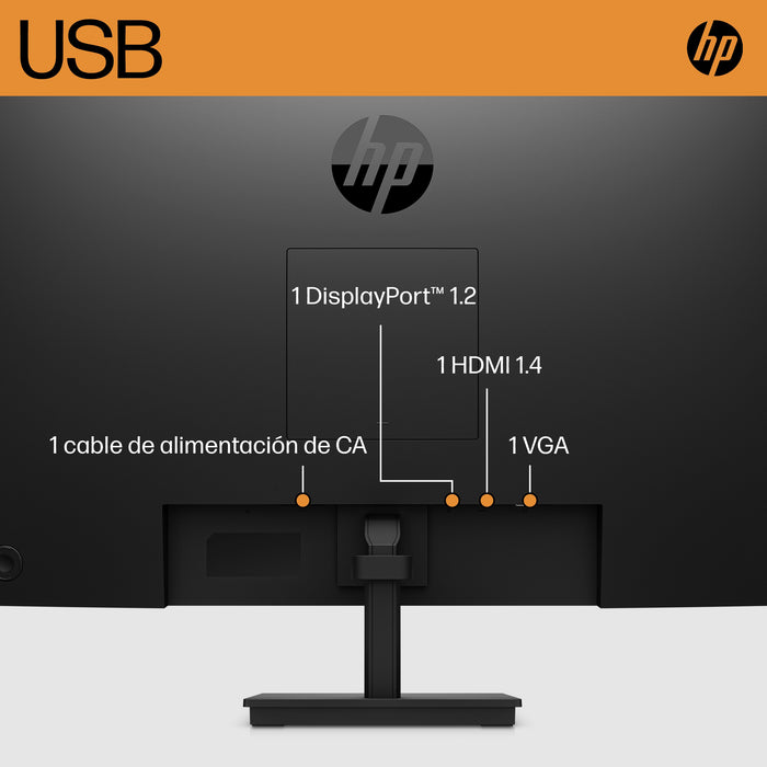EAN 5715063324561 - HP V27i G5 FHD Monitor pantalla para PC 68,6 cm (27") 1920 x 1080 Pixeles Full HD LCD Negro imagen 4