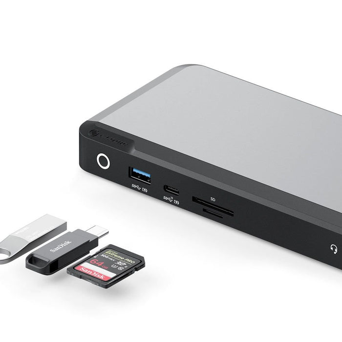 EAN 9350784023827 - ALOGIC DX3 Alámbrico USB 3.2 Gen 1 (3.1 Gen 1) Type-C Negro, Gris imagen 3