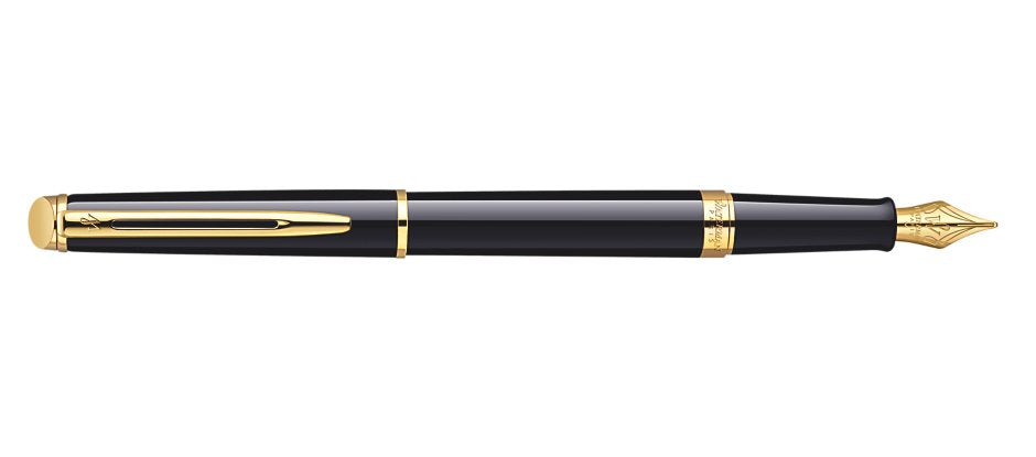 EAN 3501170920633 - Waterman Hémisphère pluma estilográfica Negro, Oro 1 pieza(s) imagen 1