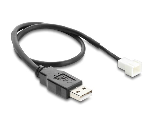 EAN 4043619912261 - DeLOCK 91226 cable de transmisión Negro 0,3 m USB A Molex (3-pin) imagen 2