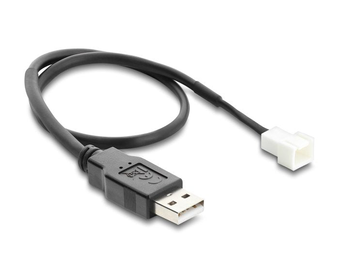 EAN 4043619912261 - DeLOCK 91226 cable de transmisión Negro 0,3 m USB A Molex (3-pin) imagen 2