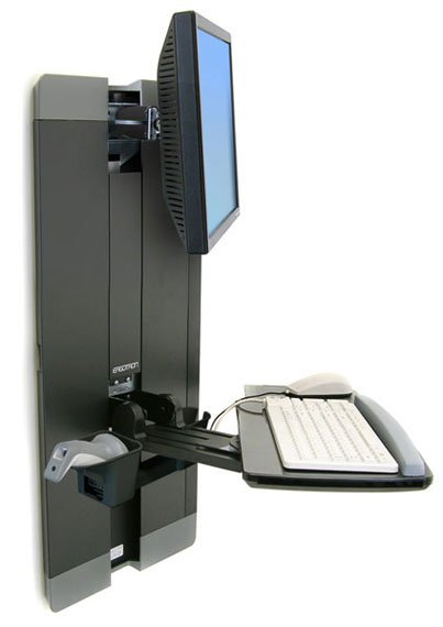 EAN 698833015300 - Ergotron StyleView Vertical Lift, Patient Room 61 cm (24") Negro imagen 1