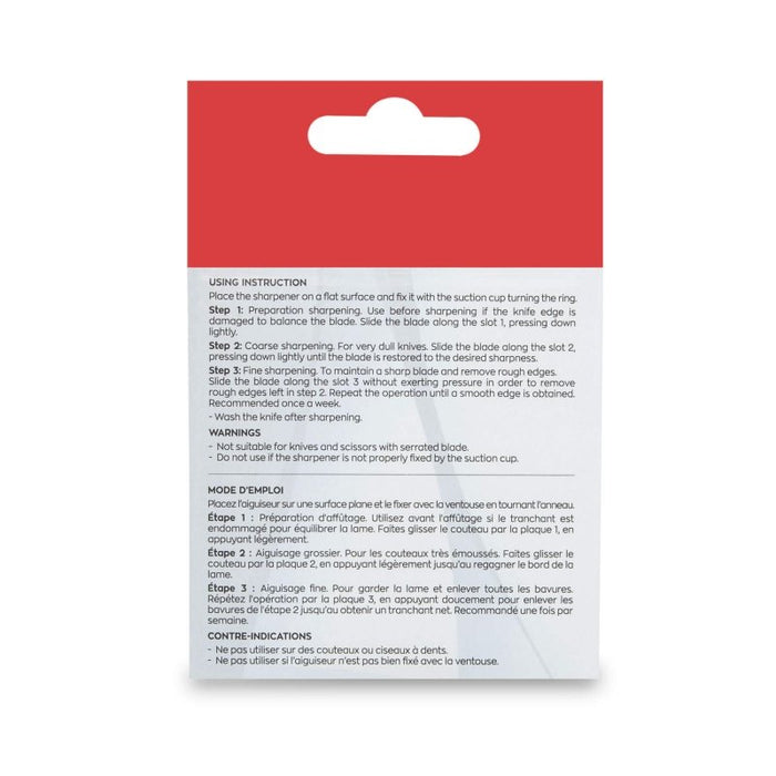 EAN 8410990094279 - 3 Claveles 09427 afilador de cuchillo Afilador de cuchillos de discos Negro, Gris imagen 5