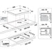EAN 8003437822049 - Whirlpool AKT 801/NE Negro Integrado 58 cm Con placa de inducción 4 zona(s) imagen 2