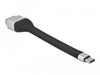 EAN 4043619869350 - DeLOCK 86935 adaptador de cable de vídeo 0,13 m USB Tipo C VGA (D-Sub) Negro, Plata imagen 1