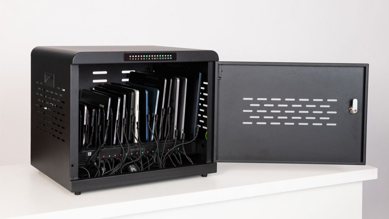 EAN 0810157344953 - Compulocks CC1601B-EU organizador para estación de carga Montaje en pared y sobremesa Acero Negro imagen 9