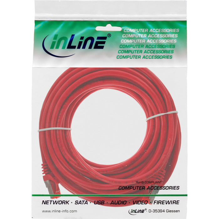 EAN 4043718232567 - InLine 76455R cable de red Rojo 50 m Cat6 S/FTP (S-STP) imagen 3