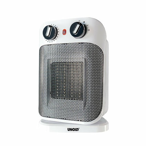 EAN 4011689864605 - Unold 86460 calefactor eléctrico Interior Negro, Blanco 1800 W Ventilador eléctrico imagen 2