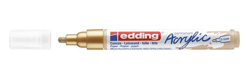 EAN 4057305026743 - Edding 5300 acrylic marker fine marcador permanente Oro 1 pieza(s) imagen 1