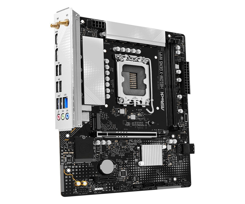 EAN 4711581493834 - Asrock H810M-X Gen5 WiFi Intel H810 LGA 1851 (Socket V1) micro ATX imagen 3