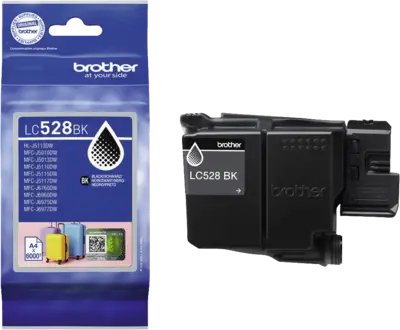 EAN 4977766839730 - Brother LC528BKP cartucho de tinta 1 pieza(s) Original Negro imagen 3