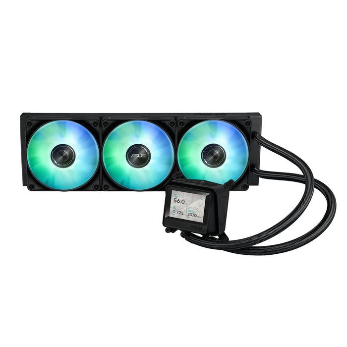 EAN 4711636154529 - ASUS MAX GAMING LC 360 ARGB LCD Procesador Sistema de refrigeración líquida todo en uno 12 cm Negro imagen 1